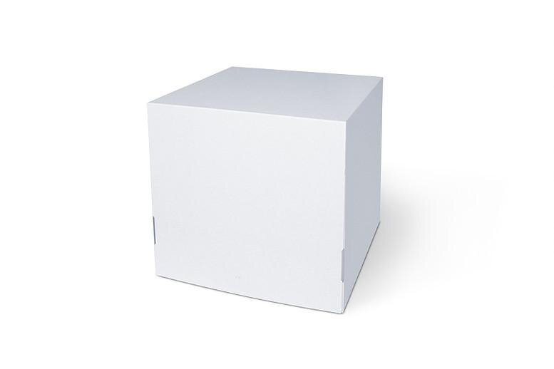 Коробка для торта 28х28х30 см без окна.(Россия)
