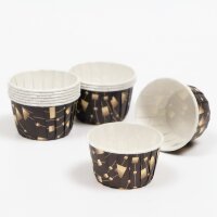 Форма бумажная для выпечки "Маффин", Звезды, 5 х 4 см. 1 шт.(Китай)(0240)
