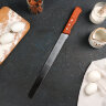 Нож для бисквита мелкие зубцы, ручка дерево, рабочая поверхность 30 см. (Китай)(5100)