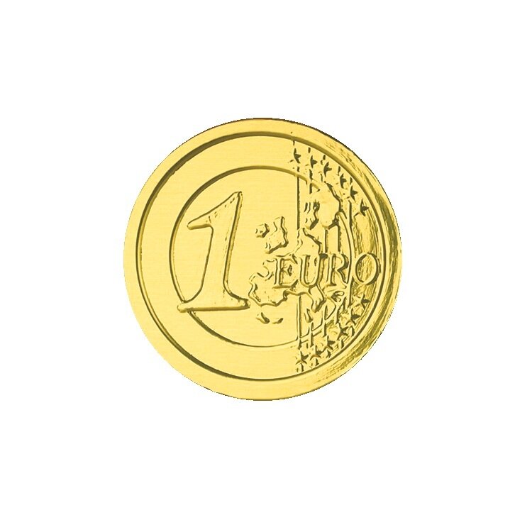 Шоколадная монета "Евро", 6 гр., 1 шт. (Россия)