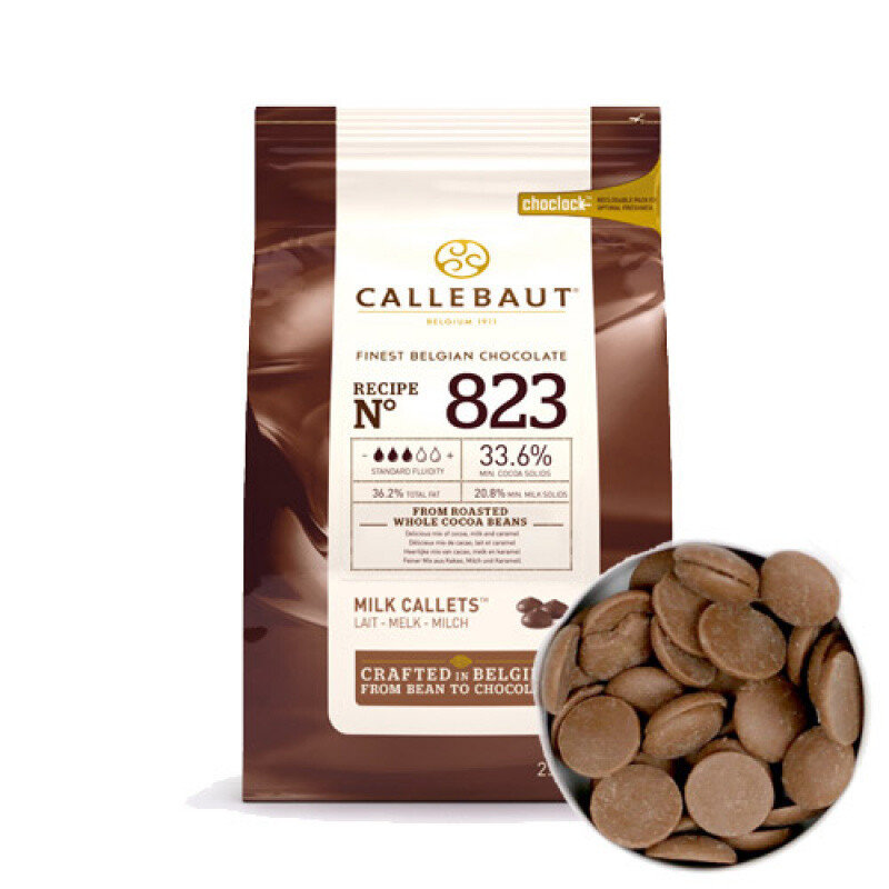 Шоколад молочный "Barry Callebaut", 33.6%. (Бельгия)