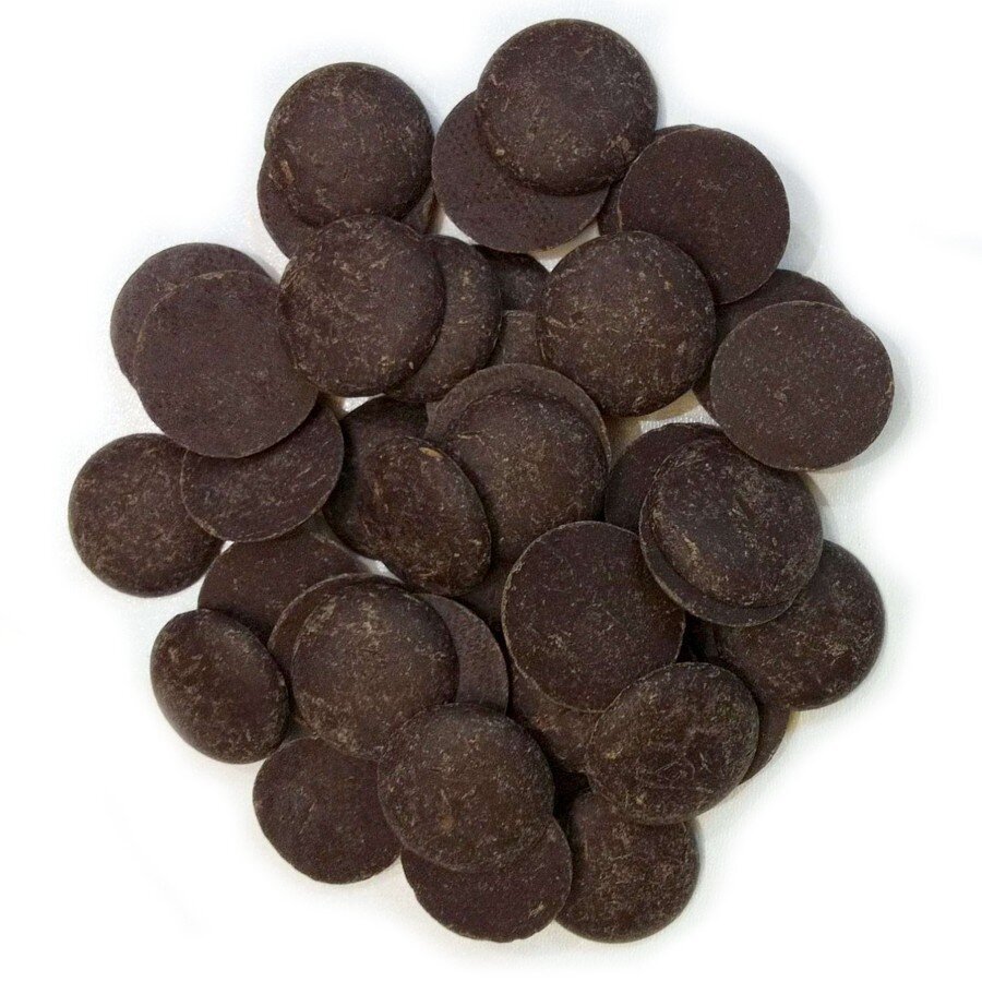 Шоколад натуральный  "Ариба темный, диски, 72%" 100 гр. (Италия)