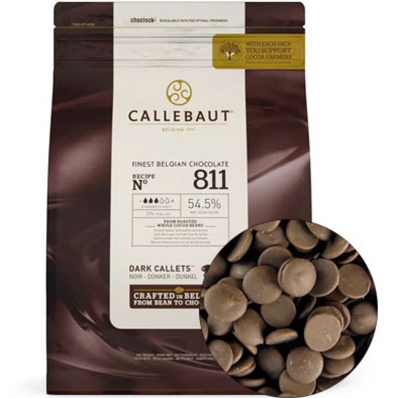 Шоколад темный "Barry Callebaut", 54.5%. (Бельгия)