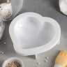 Форма силиконовая для муссовых десертов "Сердце малое".(Китай)(4921)