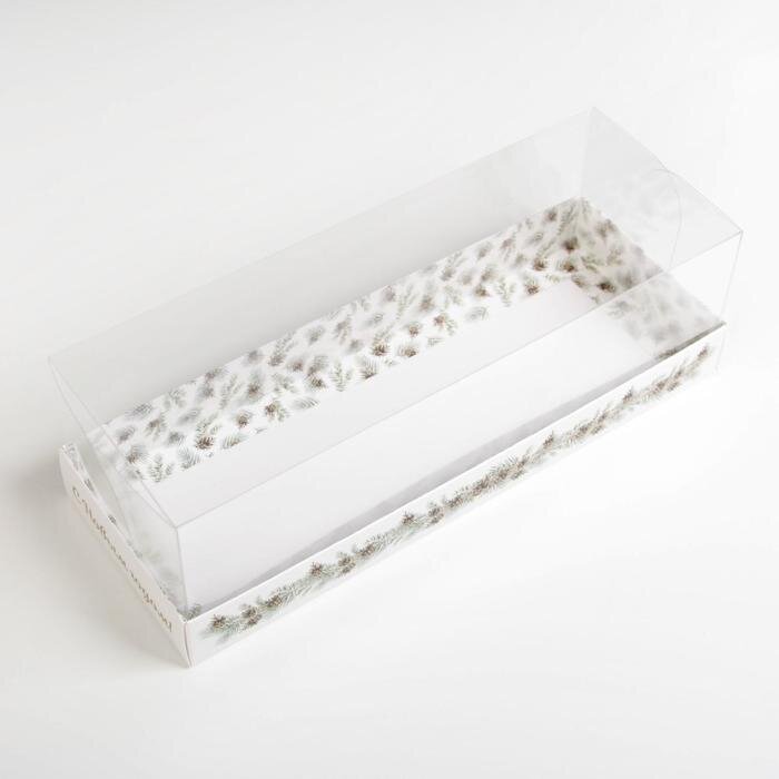 Коробка для десерта Snow, 26, 2 х 8 х 9,7 см.(Китай)(0256)