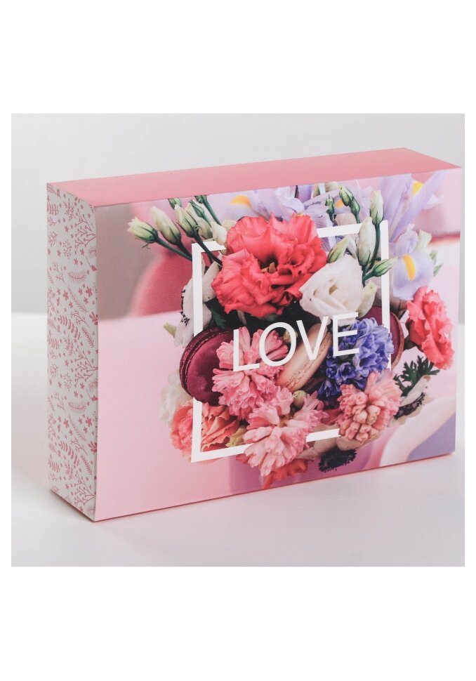 Коробка для сладостей «LOVE» , 20 × 15 × 5 см.(Китай)(7264)