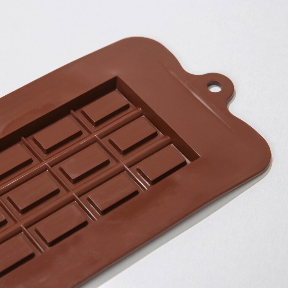 Силиконовая форма для шоколада «Шоколатье», 15 ячеек.(Китай)(5925)