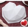 Форма силиконовая для муссовых десертов "Геометрия любви", 21,5х20 см. (Китай)(2009)