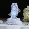 Свадебная пара из стекла с LED подсветкой, 9,5х9,5х14 см. (Китай)