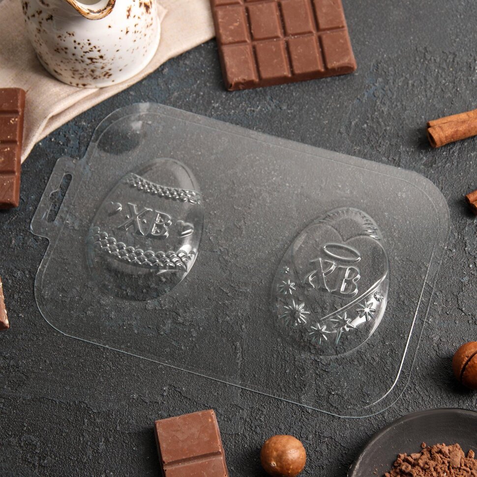 Форма для шоколада «ХВ Дуэт», пластик.(Россия)