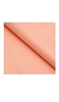 Бумага упаковочная тишью, персиковый, 50 см х 66 см. 1 лист.(Китай)