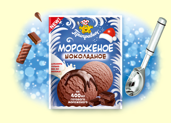 Мороженое "Приправыч" Шоколадное, 70 гр.(Россия)