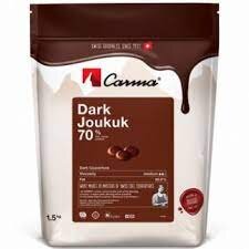 Шоколад горький Carma Dark Joukuk 70% какао. (Швейцария)